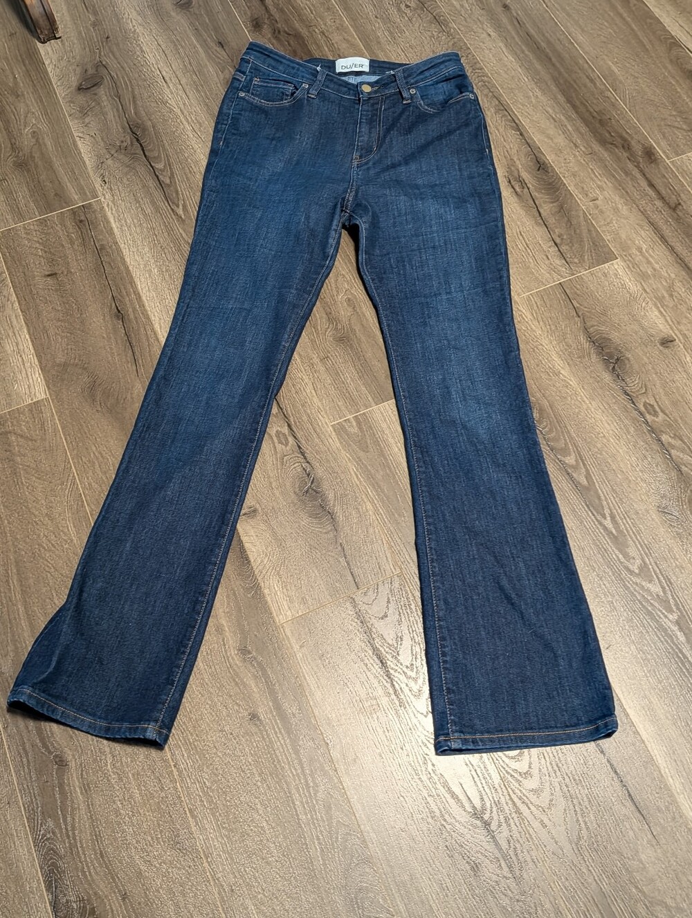DU/ER Performance Denim Jeans Womens Size 29 Blue High Rise
